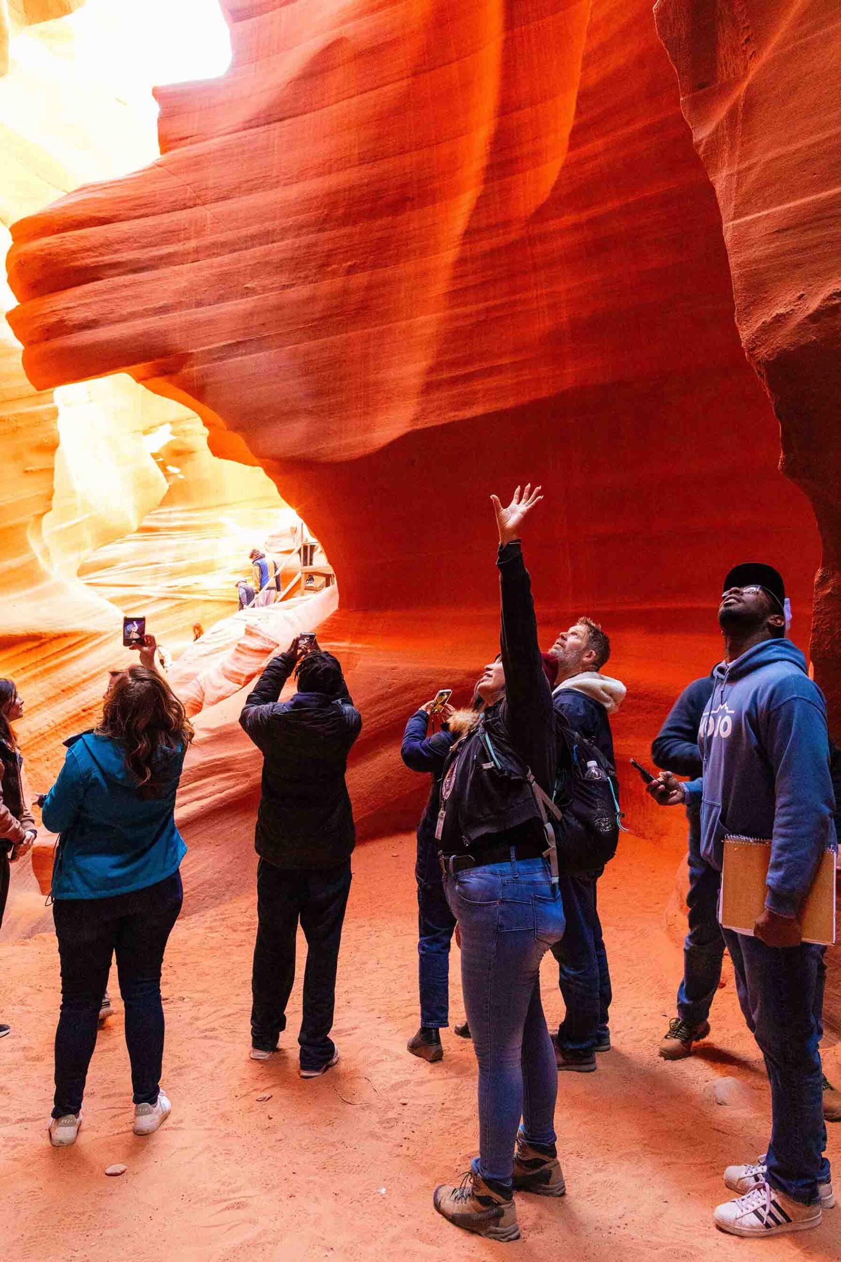Inside Lower Antelope Canyon