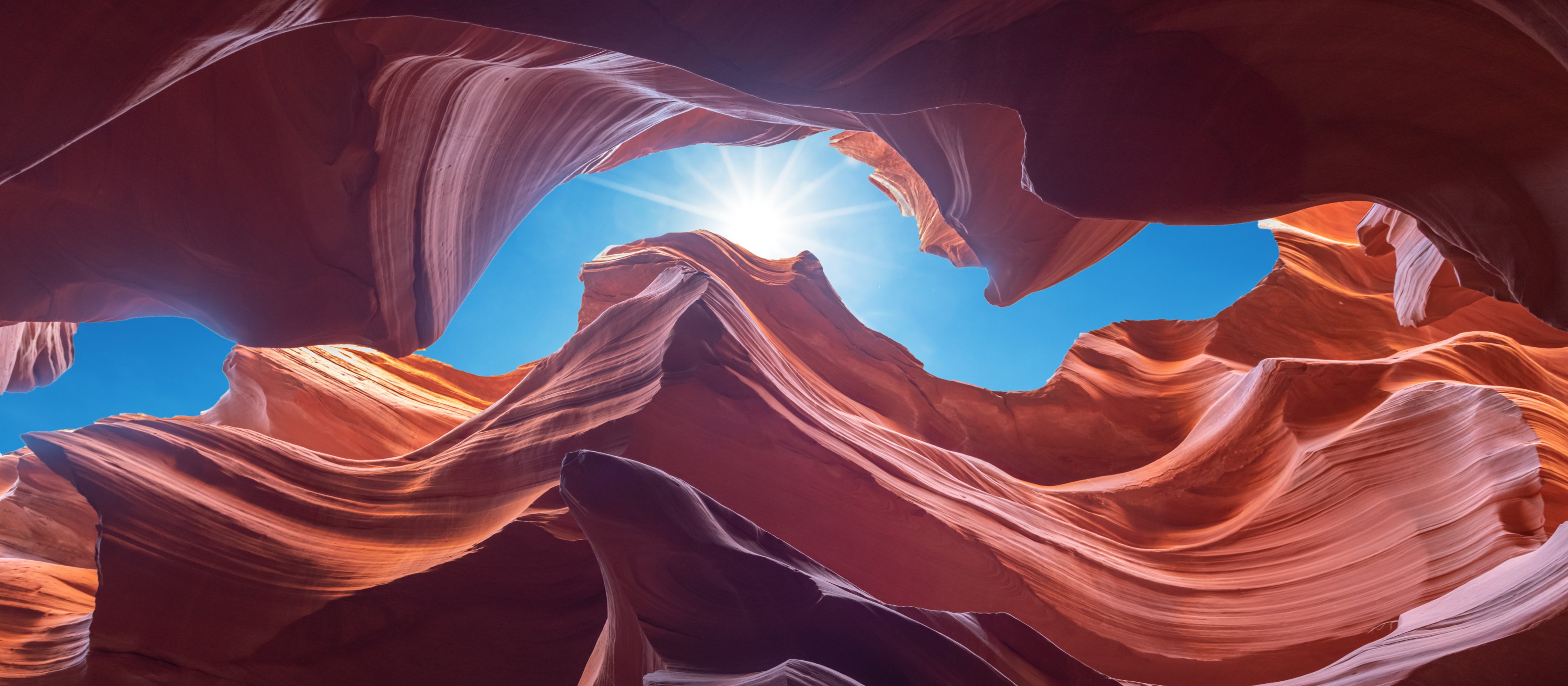 Our guides inside Lower Antelope Canyon